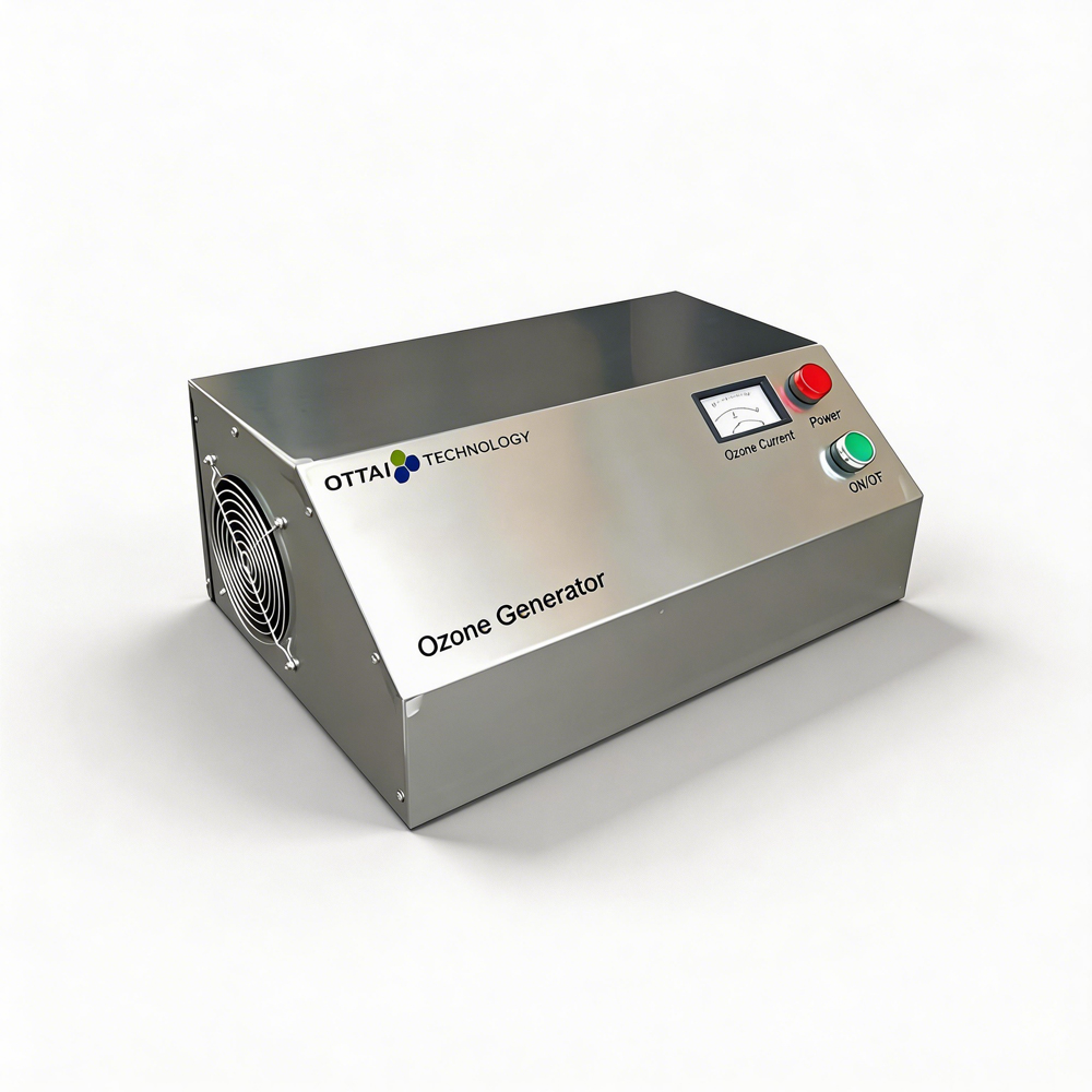 Wall-mounted ozone generator