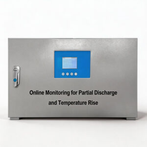 Partial discharge and temperature rise online monitoring device 02