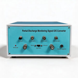 Partial discharge monitoring signal photo-to-electric conversion device