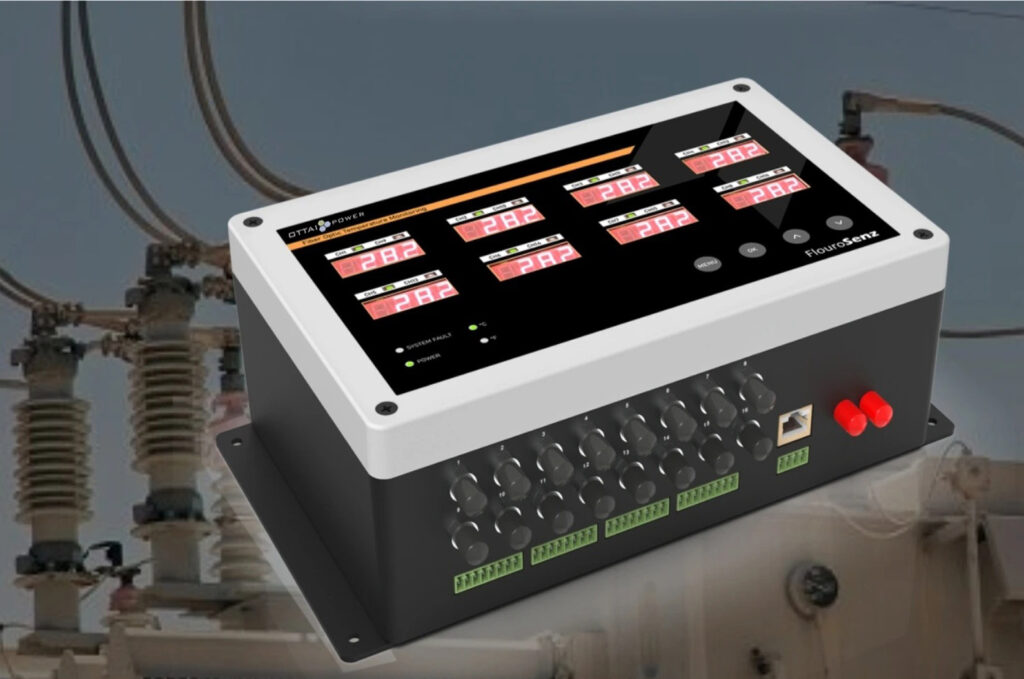 Fluorescent Fiber Optic Temperature Measurement