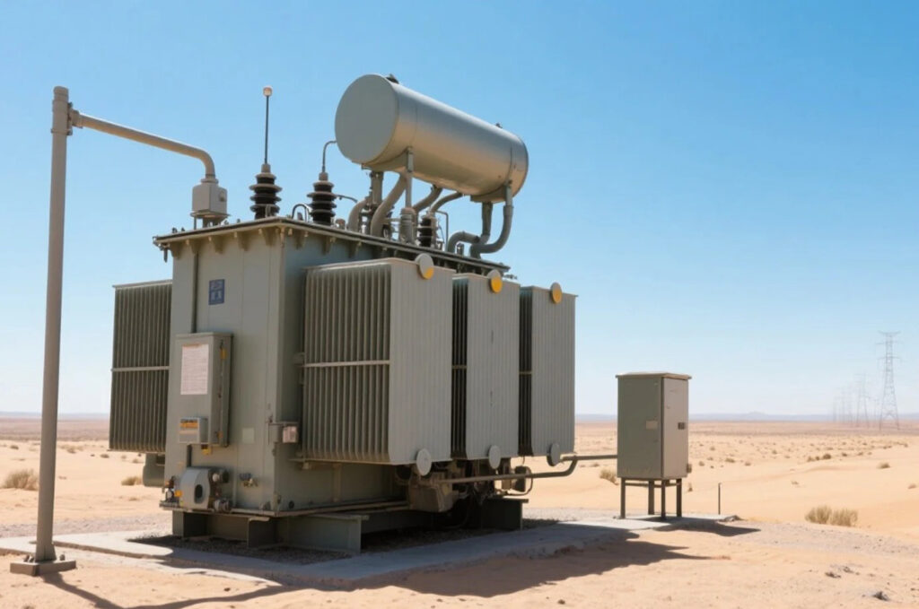 Oil-Immersed Transformer Fluorescent Temperature Measurement